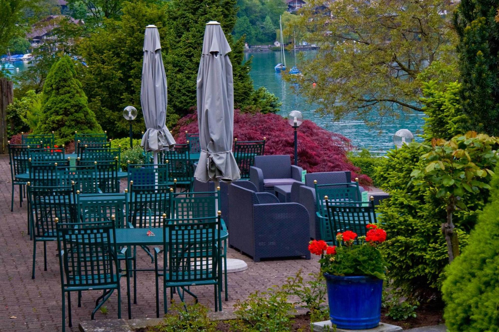 Seehotel Boutique Jaegerhof-Hubertus Faulensee Exteriör bild
