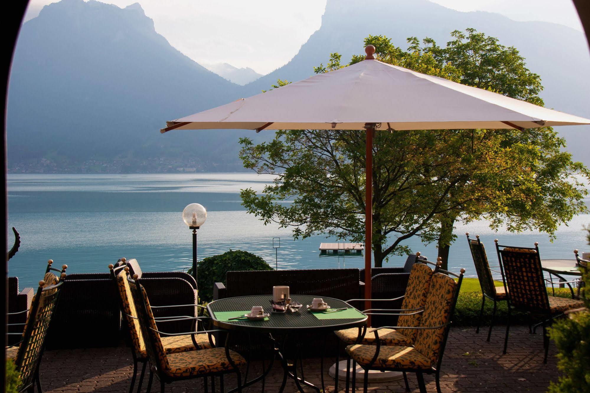 Seehotel Boutique Jaegerhof-Hubertus Faulensee Exteriör bild