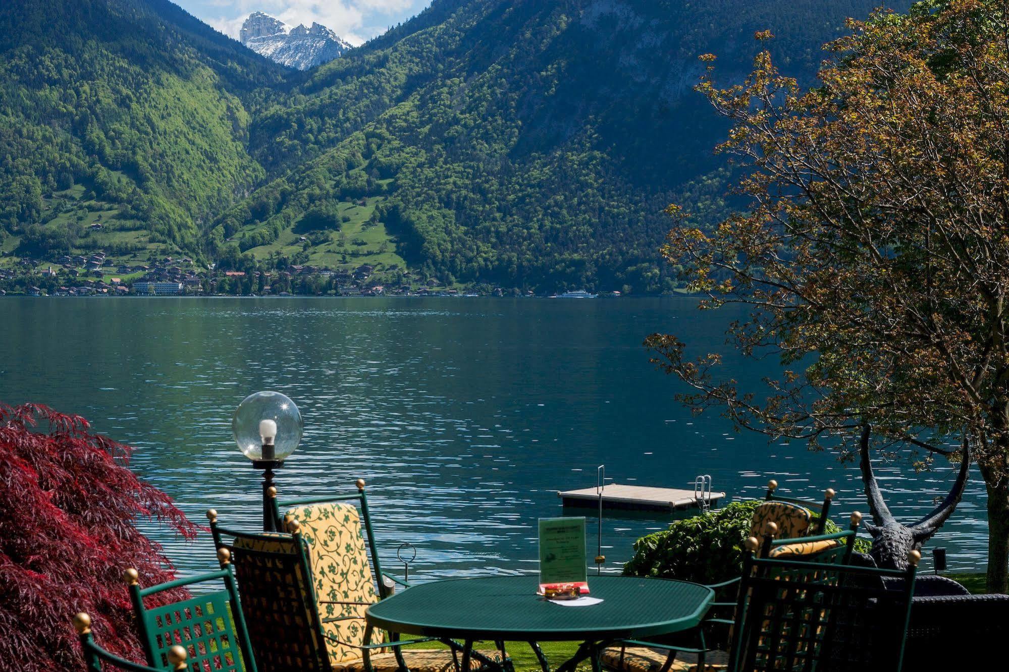 Seehotel Boutique Jaegerhof-Hubertus Faulensee Exteriör bild